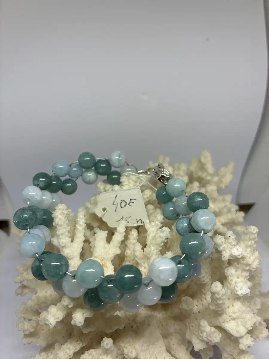 Bracelet aiguë marine