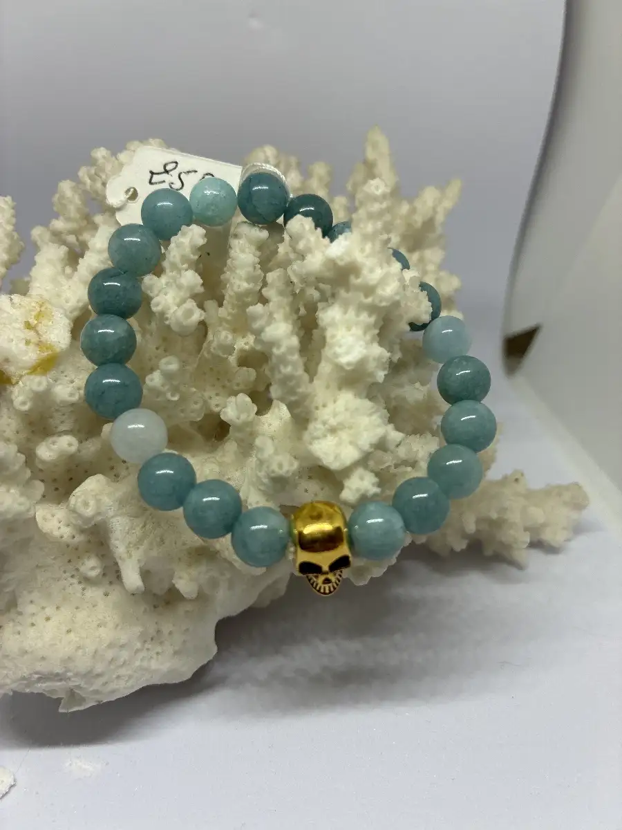 Bracelet aiguë marine