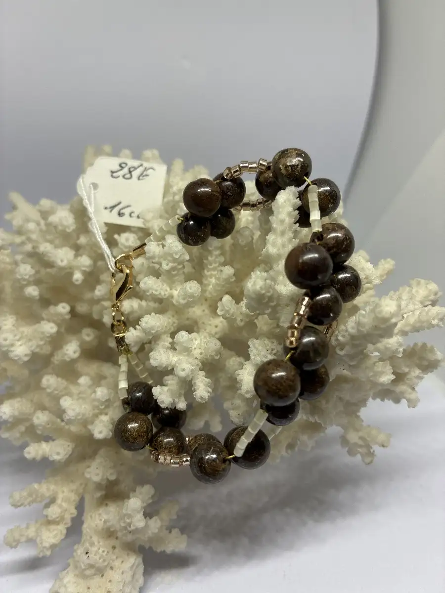 Bracelet bronzite