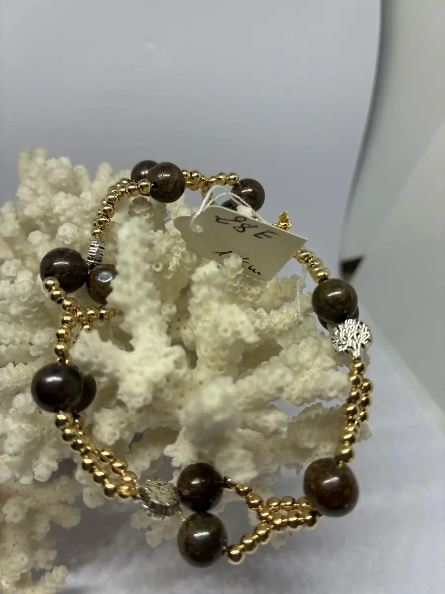 Bracelet bronzite