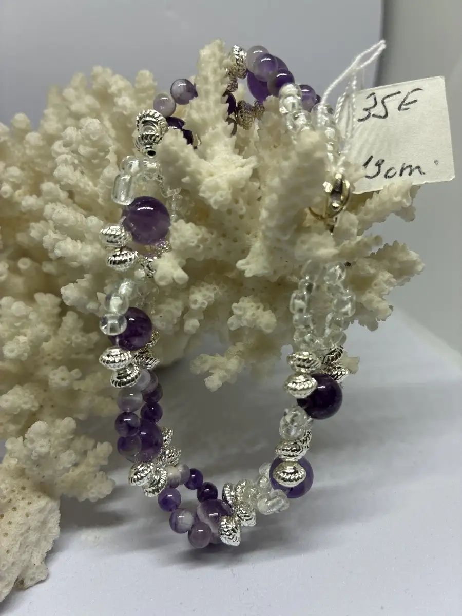 Bracelet améthyste