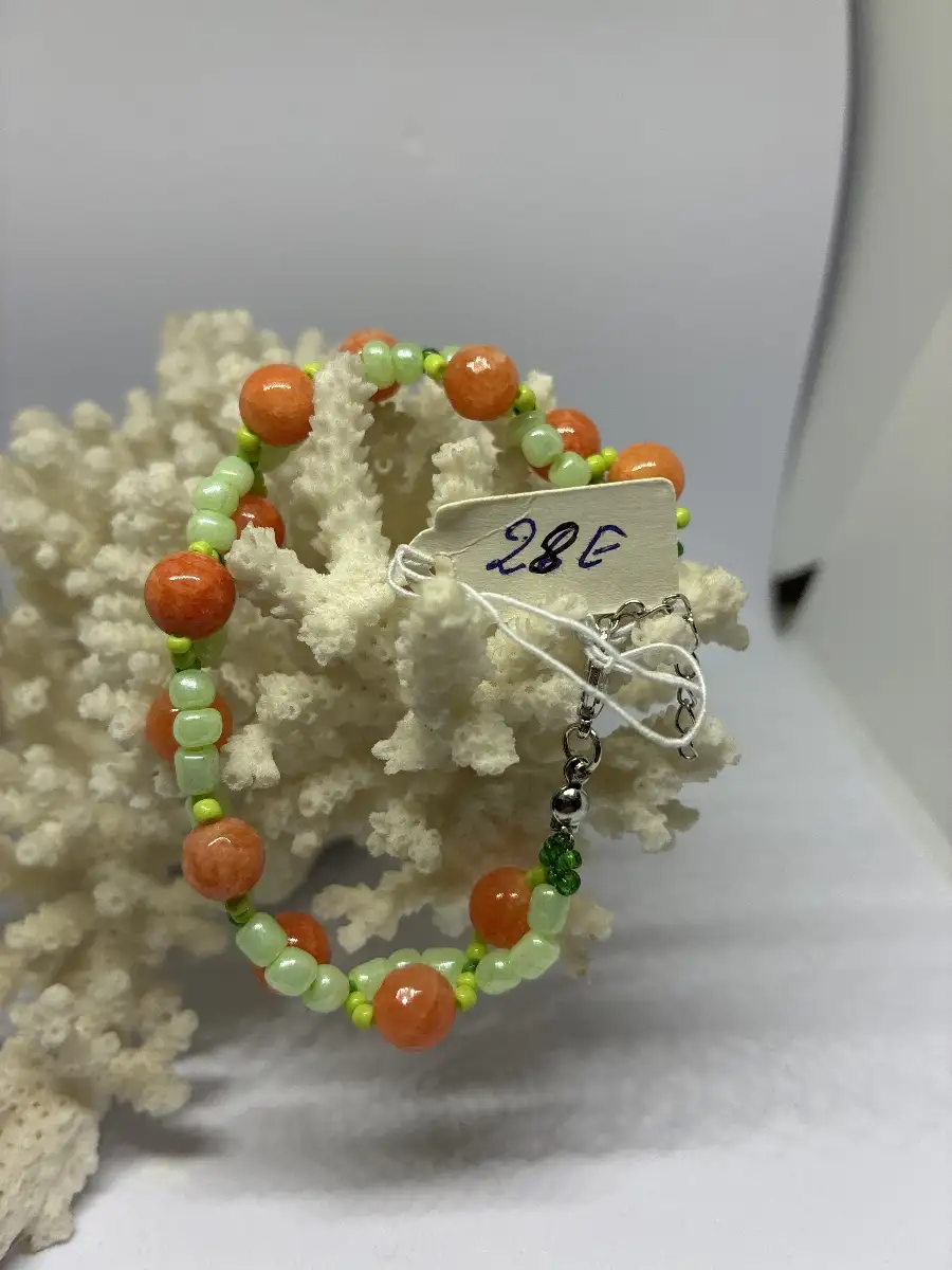 Bracelet orange - Calcite arange